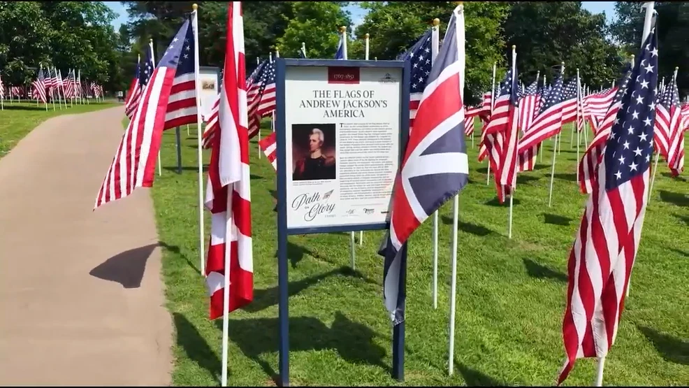 The Hermitage showcases 1,776 American flags in honor of America's 250th anniversary