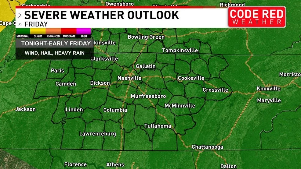 Flooding, severe weather threat for Middle Tennessee continues through the weekend