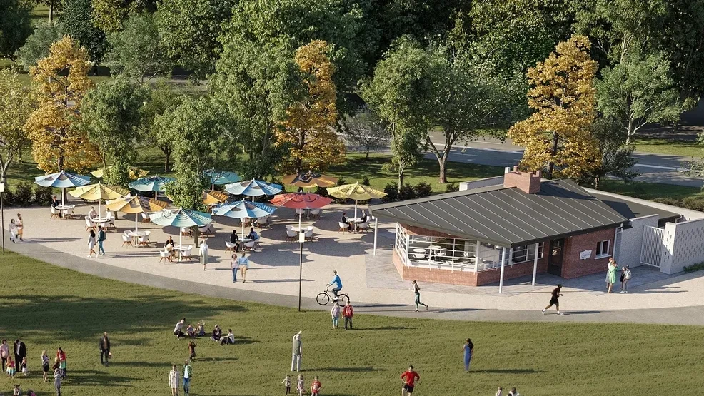 Centennial Park's first permanent cafe opens this summer