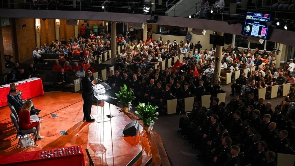 Nashville Fire Department graduates 53 new firefighters