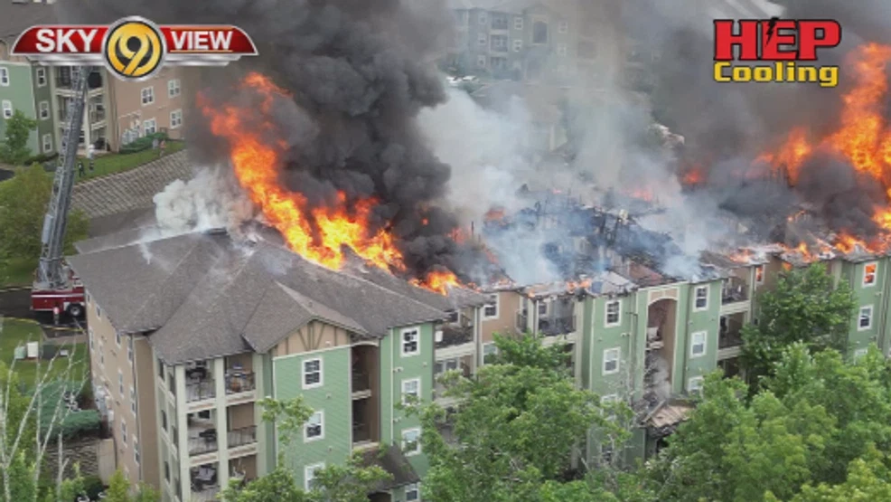 70 residents displaced following 3-alarm apartment fire in Hixson Sunday afternoon