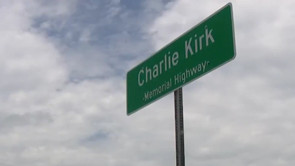 Charlie Kirk Memorial Highway signs to be moved